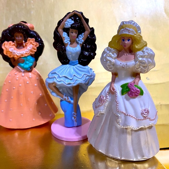 BARBIE VTG 1991 MCDONALD’S HAPPY MEAL TOY BUNDLE OF 6 PVC FIGURINES MATTEL - Picture 6 of 14